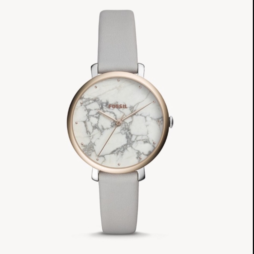 NWT fossil jaqueline marble watch